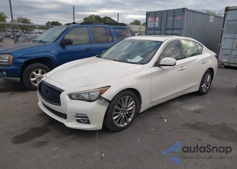 2018 Infiniti Q50 2.0T Luxe из США, поврежденный, VIN JN1CV7AR9JM280793